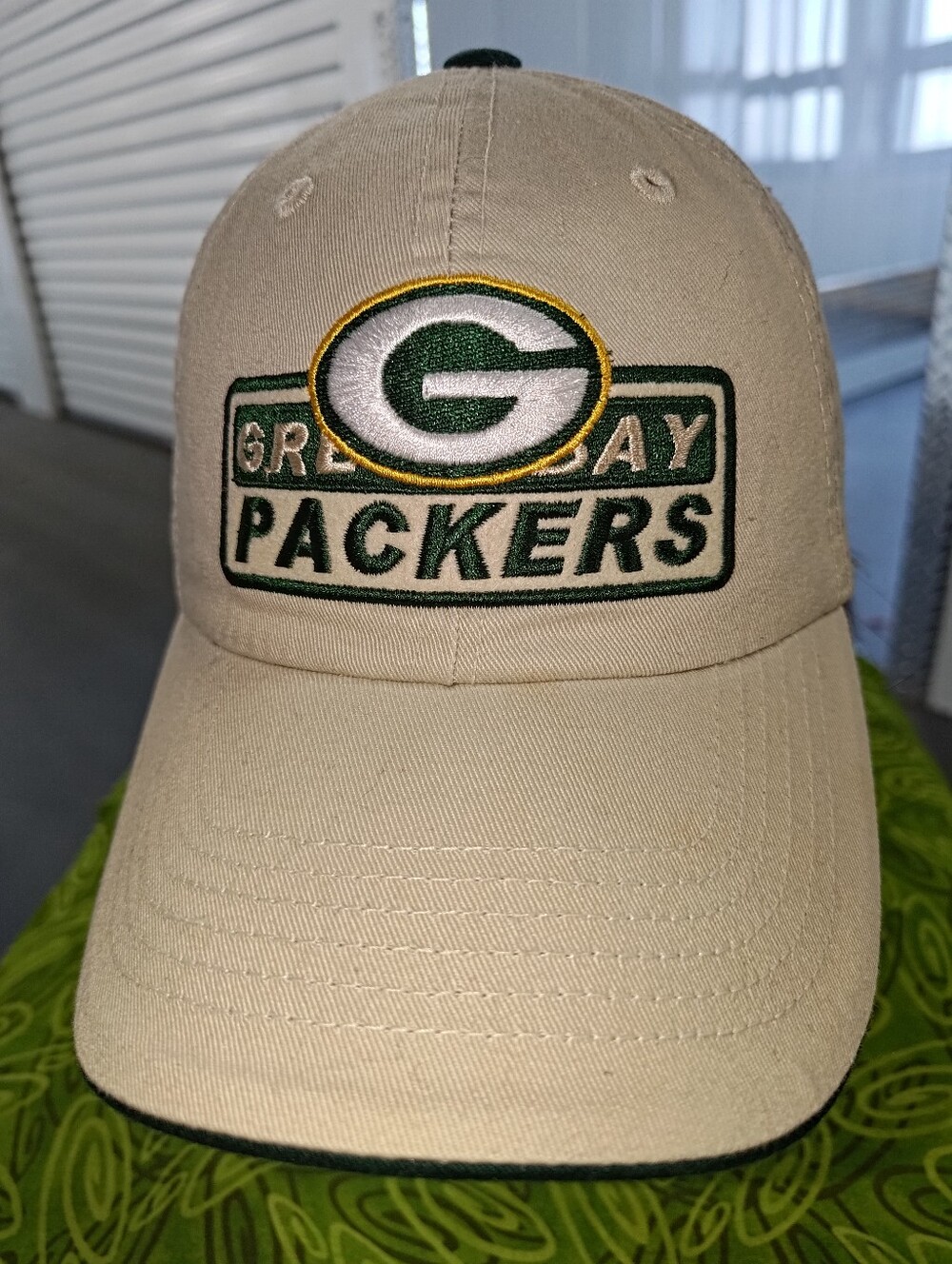 NFL Green Bay Packers Embroided Logo Strapback Cap Hat OSFA